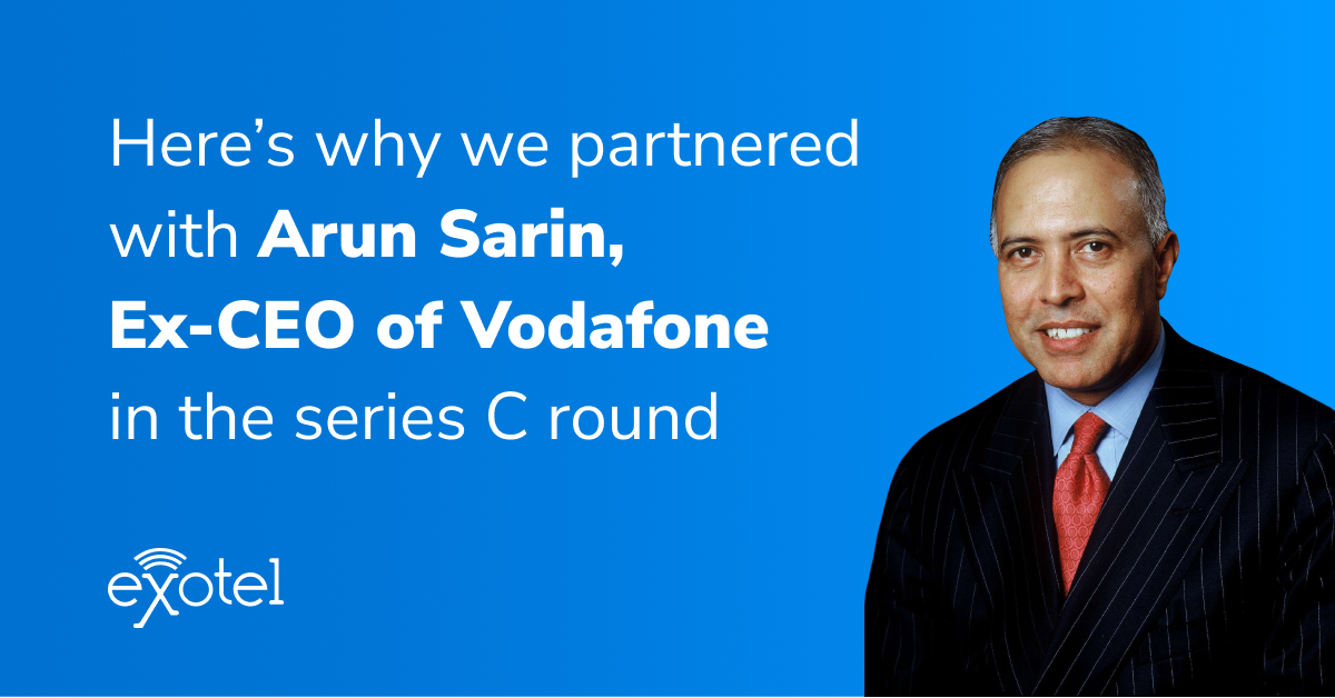 former-vodafone-ceo-arun-sarin-joins-exotel