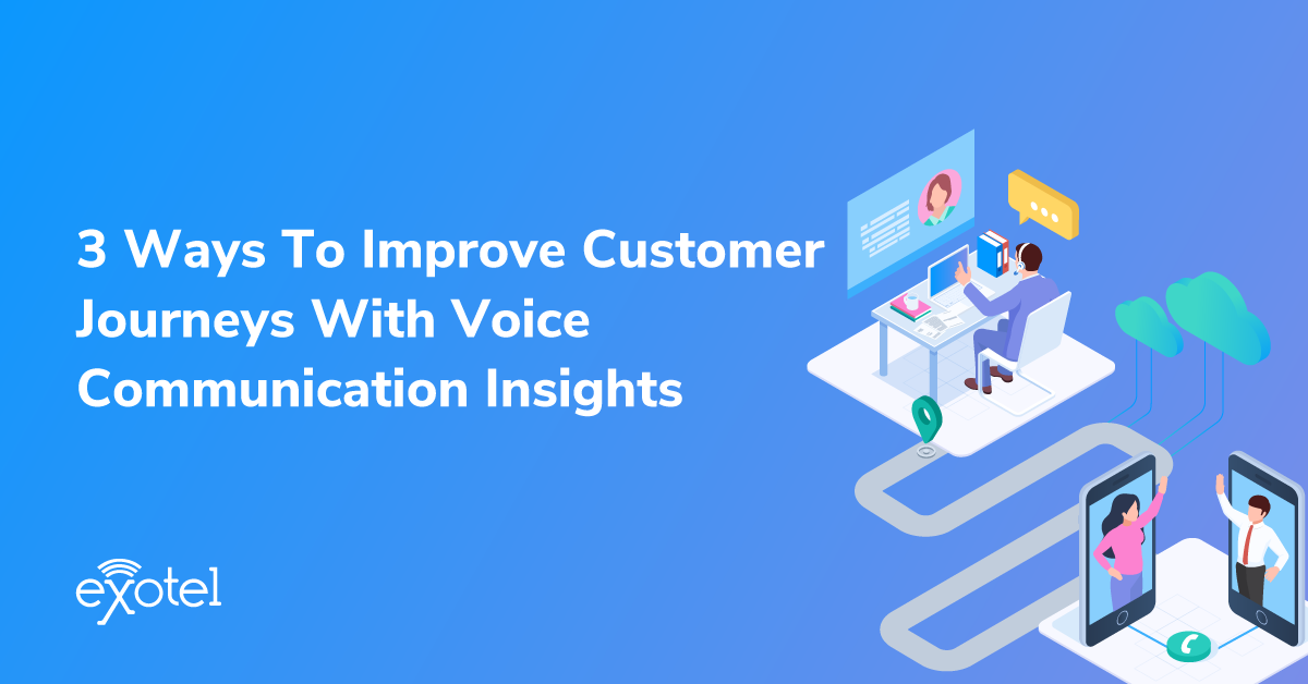 Track voice communication and improve customer experiences