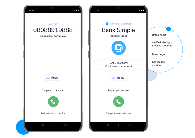 Exotel and Google Verified Call