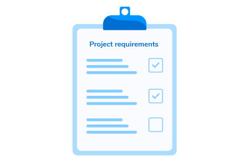 Decide project requirements and goals with co creation