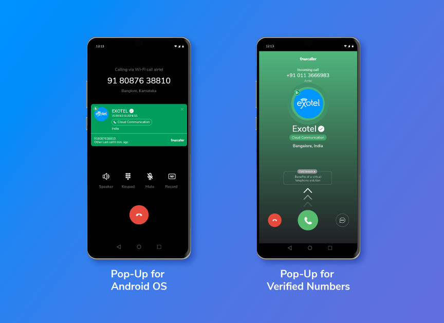 verified caller id solutions for customer engagement